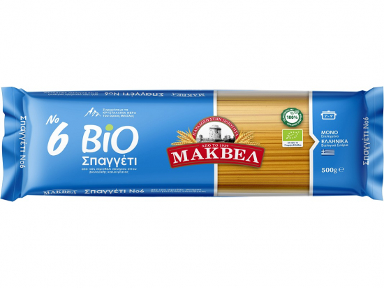 BIO SPAGHETTI  NO 6 500 g
